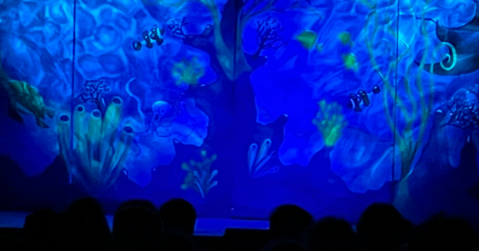 Bühnenbild Unterwasserwelt